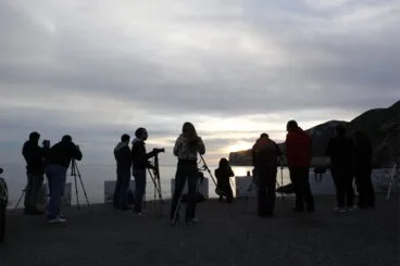 Alumnos del curso de fotografía de Artístics