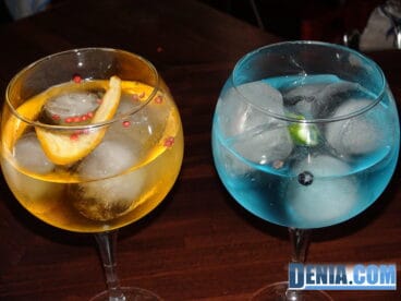 Dorian Gray Dénia, Gin Tonics Especiales