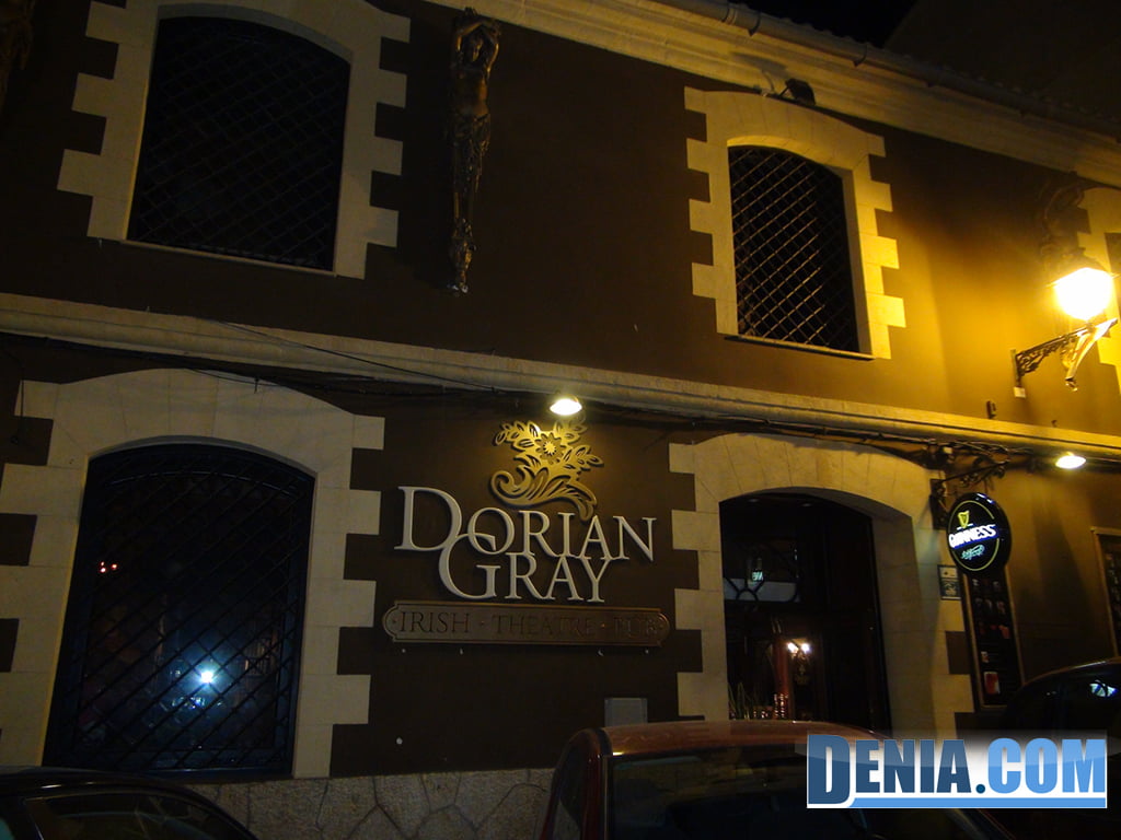 Dorian Gray Dénia, Noche en Calle La Mar
