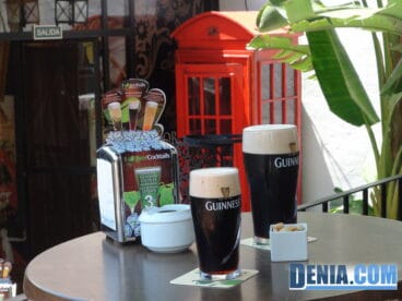 Dorian Gray Dénia, Pub oficial Guinnes