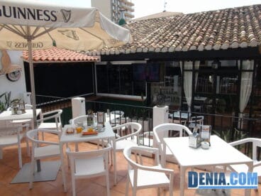 Dorian Gray Dénia, Terraza para cualquier hora del día