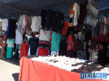 Mercadillo de Dénia en Torrecremada