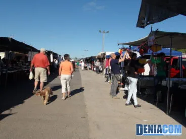 Mercadillo de los lunes en Dénia