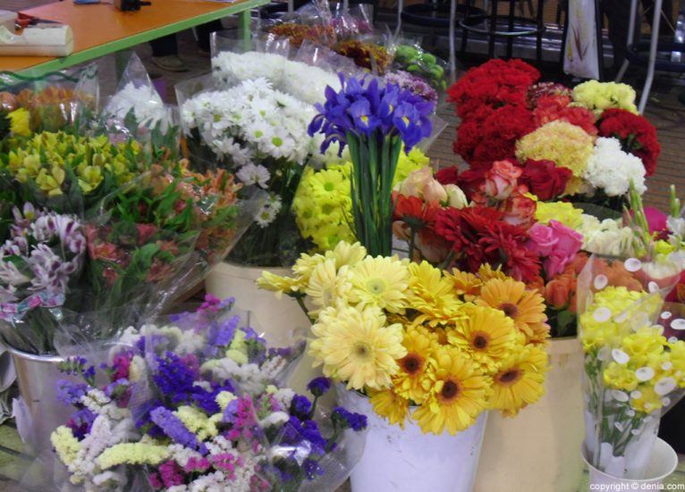 Mercado de Dénia - Flores