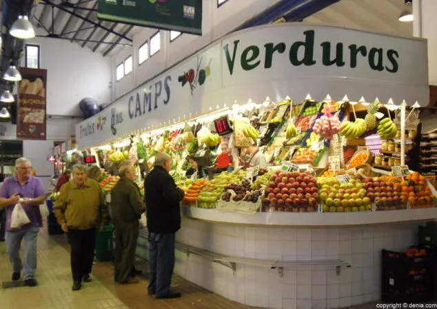 Mercat de Dénia Frutas y verduras