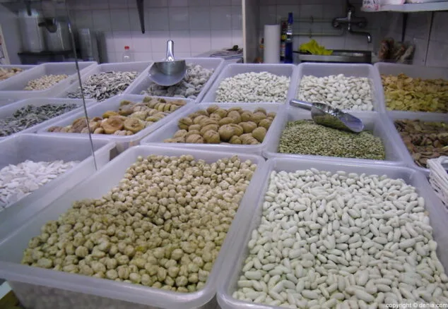 Mercat de Dénia Legumbres