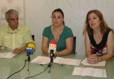 Presentación de la Feria de asociaciones Guillermo Ares Isabel Gallego Susana García