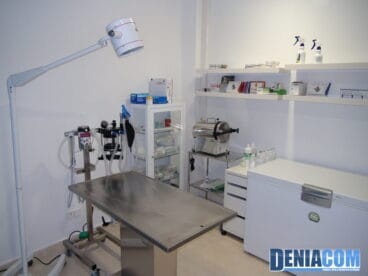 Quirófano de Clínica Veterinaria Dénia