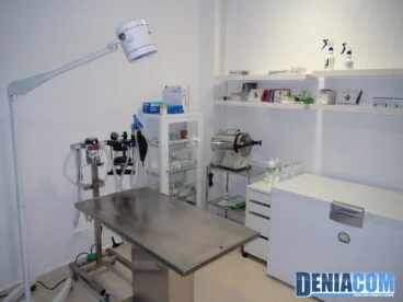 Quirófano de Clínica Veterinaria Dénia