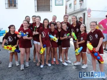 13 Día del Fallero 2012 – Falleras mayores de Dénia y Cortes de Honor en la Falla Roques