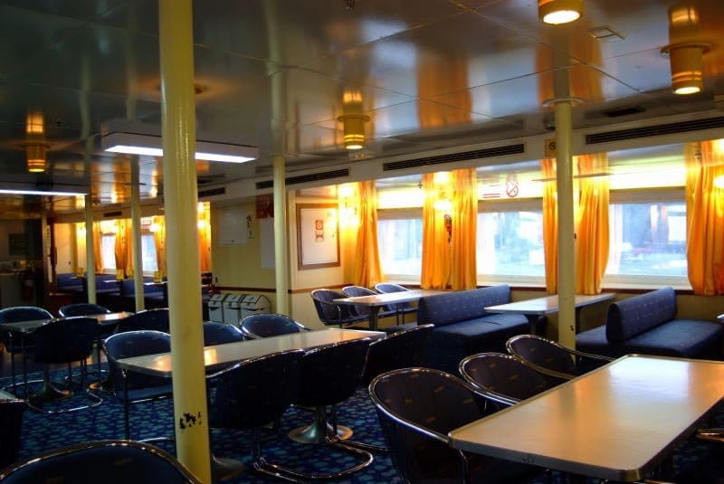 A bordo de un buque de Iscomar A bordo de un buque de Iscomar
