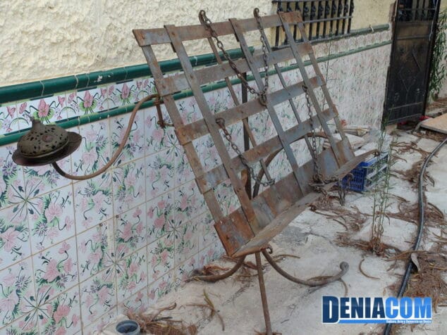 Atril de Antonio Cortis en su residencia de Dénia