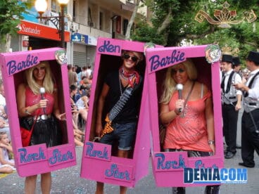 Barbie y Ken en la Musicalité