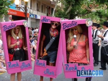 Barbie y Ken en la Musicalité