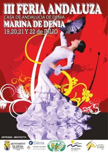 CARTEL FERIA ANDALUZA 2012 MARINA DE DENIA