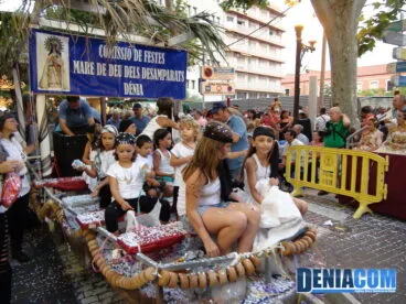Carroza de la Comissió de Festes de la Mare de Déu dels Desamparats