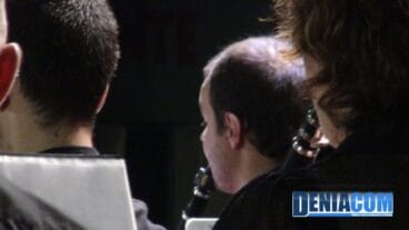 Clarinetistas de la Agrupación Artística Musical de Dénia