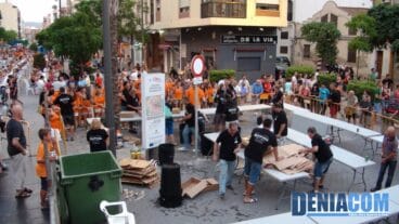 Cocà para los más mayores en las fiestas de Dénia