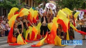 Comparsa La flama de Daniya de la Falla Baix la Mar