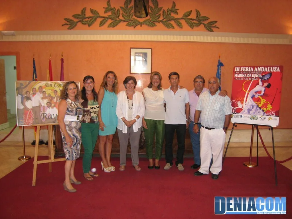 El Ayuntamiento de Dénia y la Casa Andalucía presentan la III Feria Andaluza de Dénia