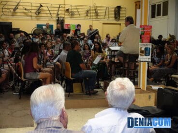 Ensayo con público del Concierto de Pasodobles de músicos y ex-músicos