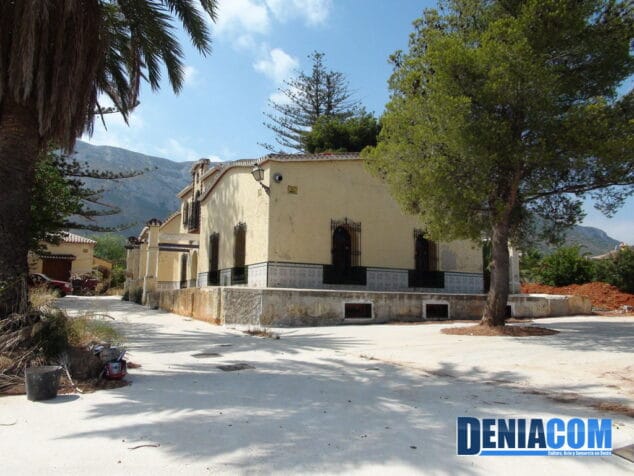 Finca La Campanera residencia del Tenor Cortis en Dénia hasta 1952