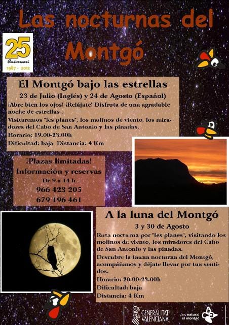Este verano, el Montgó se vive como nunca 3 Las nocturnas