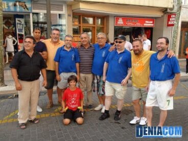 Miembros de la Filá Berebers-Tuaregs en la primera entrada de bous 2012