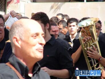 Pasacalles en el 60 aniversario de la Agrupación Artística Musical de Dénia