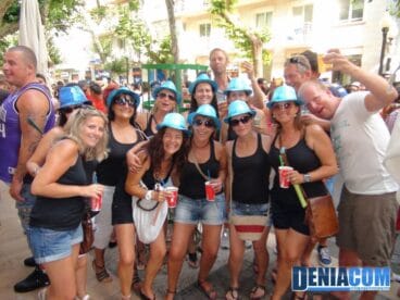 Peñas en la 1º entrada de bous 2012