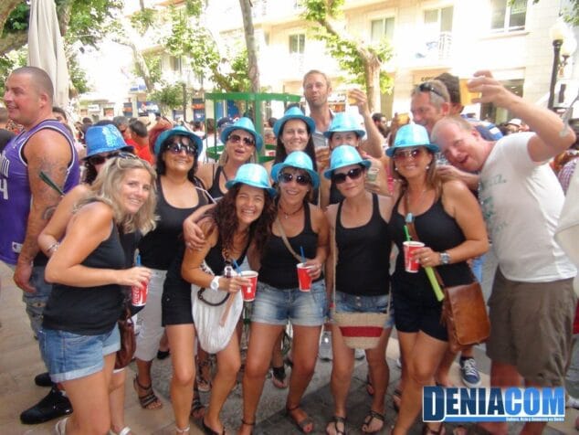 Peñas en la 1º entrada de bous 2012