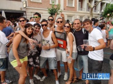 Primera entrada de bous de las Fiestas Mayores de Dénia 2012