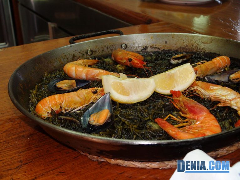 Restaurante Mena Dénia, Arroz Negro