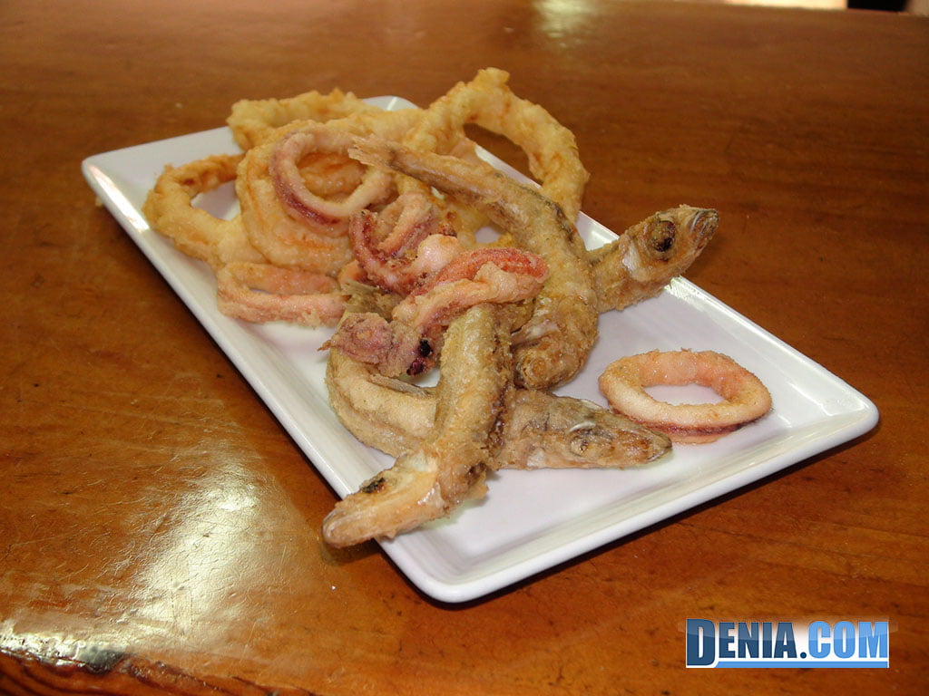 Restaurante Mena Dénia, Pescadito Frito