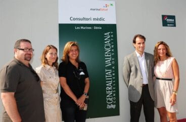 Visita al consultorio médico de Las Marinas 2012
