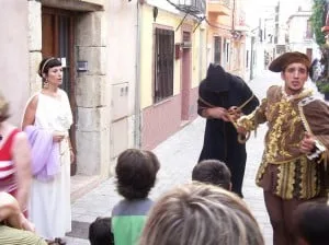 Visitas teatralizadas por Dénia