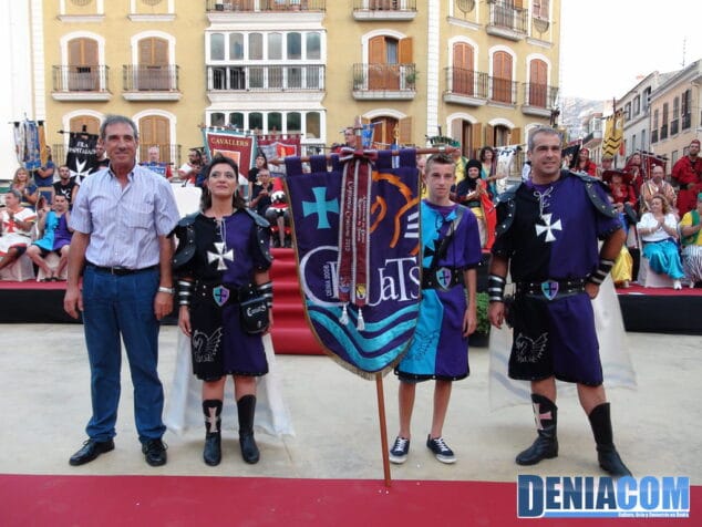 07 Filà Creuats Capitanía Cristiana de Dénia 2012
