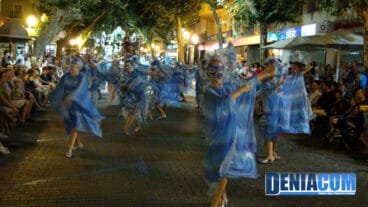 16 Ballet en el boato de la Capitanía Mora 2012, la filà Amiries