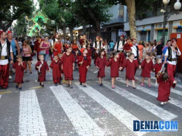 Desfile Infantil de la filà Abencerrajes