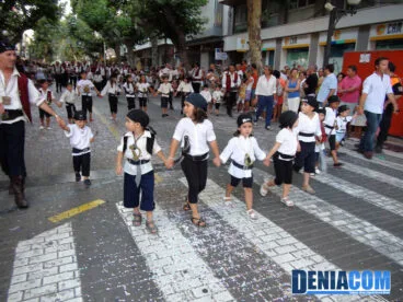 Desfile Infantil de la filà Marins Corsaris