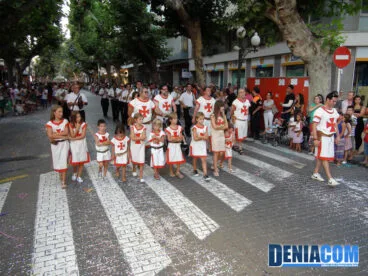 Desfile Infantil de la filà Templaris