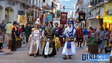 El bando moro llega a la Plaza del Consell