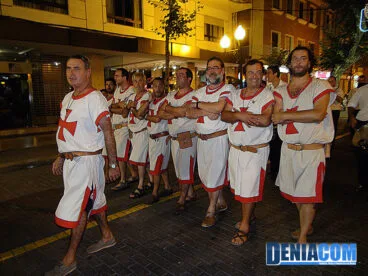Entraeta final de la filà Templaris