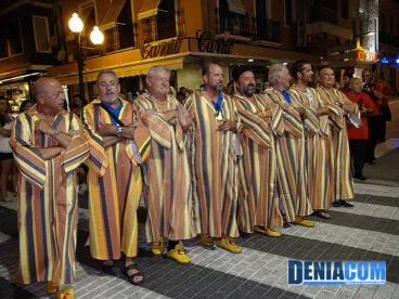 Entraeta final de la filà Walíes