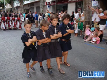 Escuadra Infantil de la filà Deniers