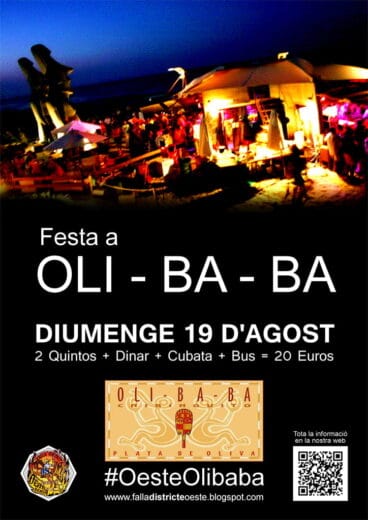 Fiesta Oli Ba Ba en la Falla Oeste