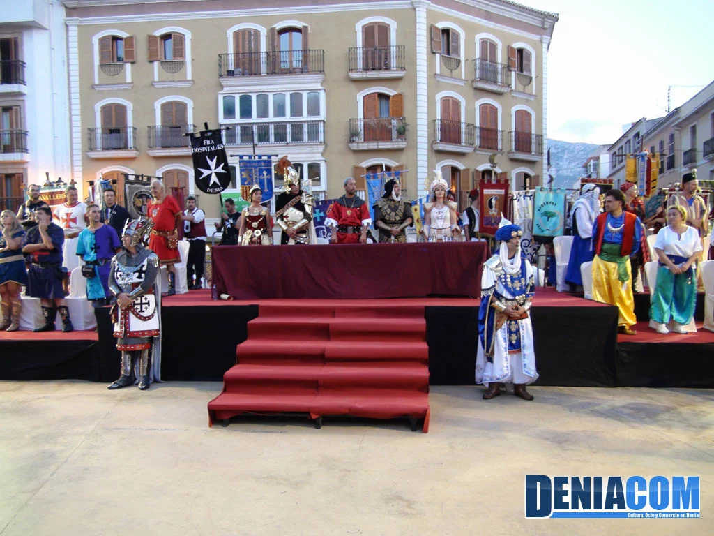 Firma de la Tregua de las fiestas de Moros y Crisitianos de Dénia 2012