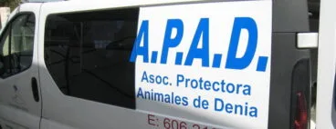 Furgoneta de la APAD