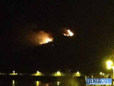 Incendio en la Torre del Gerro