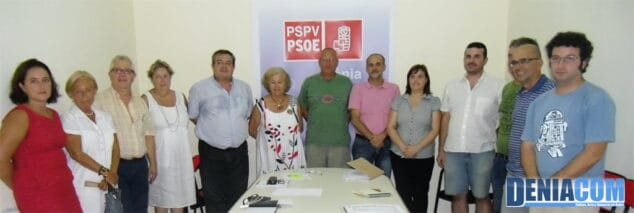 Nueva ejecutiva del PSOE en Dénia